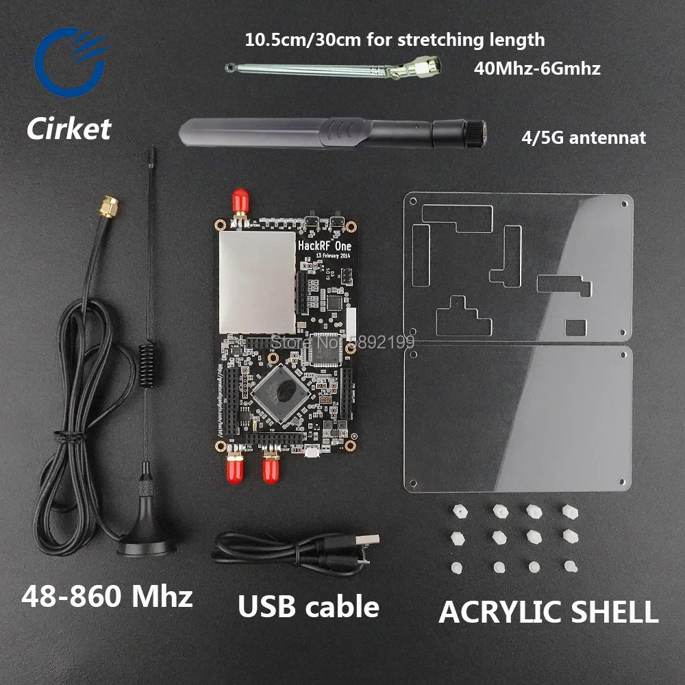 Плата разработки HackRF One SDR с открытым исходным кодом + прошивка Havoc