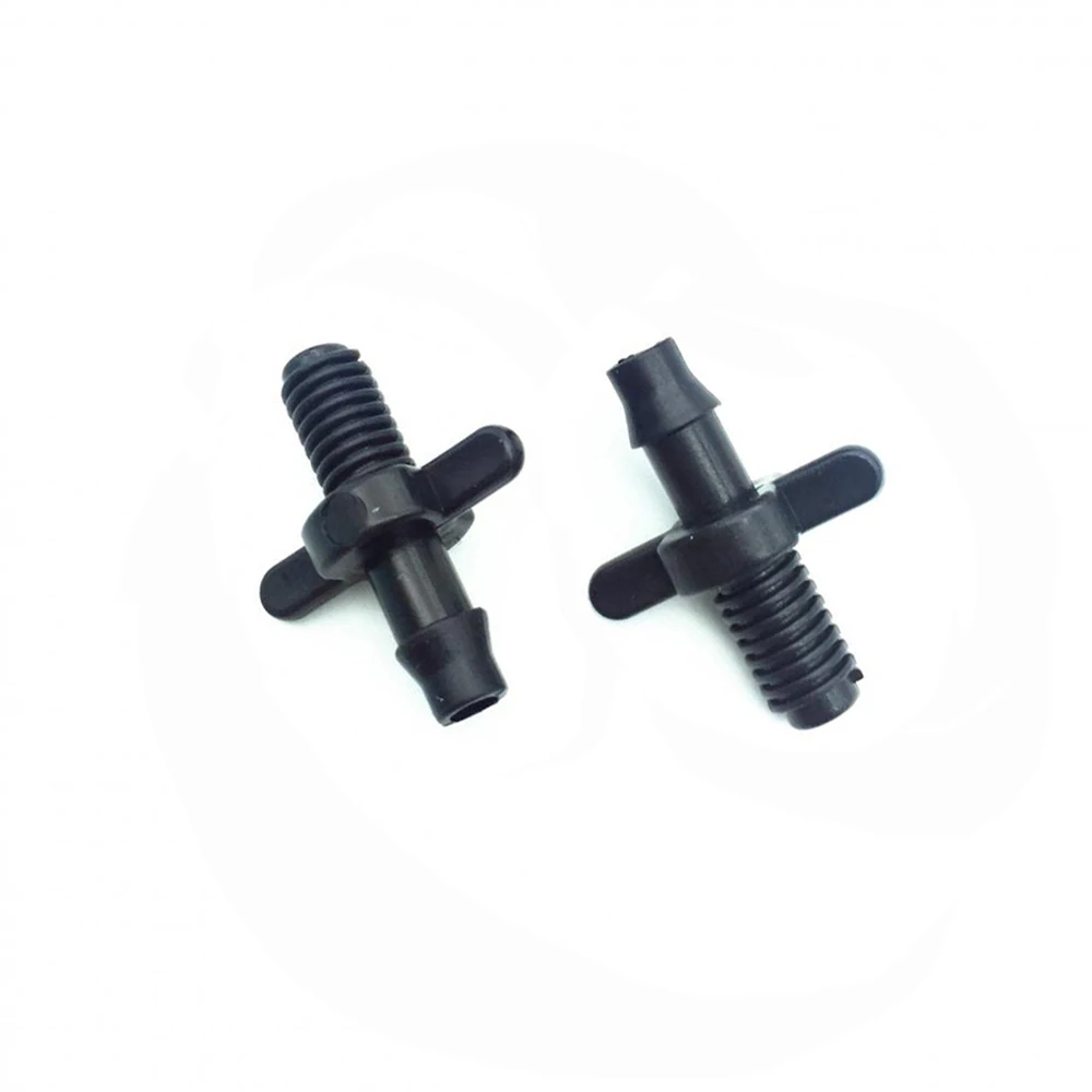 1/4 &quotдвойной разъем с бородкой двойные пути винтовая резьба 5 мм микро орошение 50