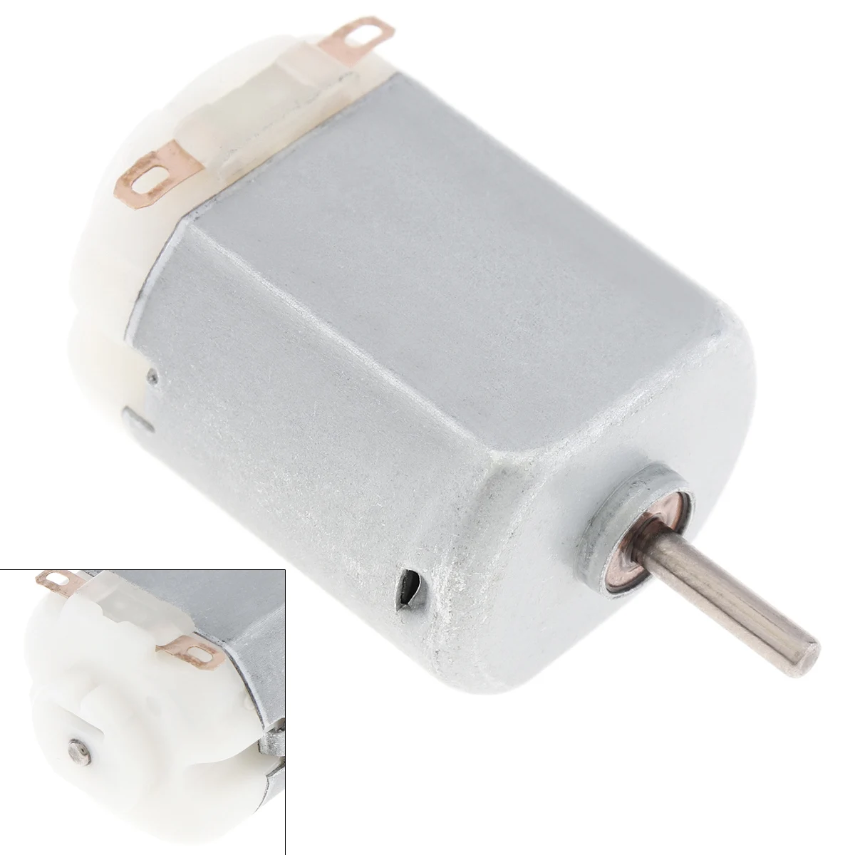 

Micro 130 DC Motor Mini Fan Small Motor with Carbon Brush for DIY Electric Toy Hobbies and Household Appliances