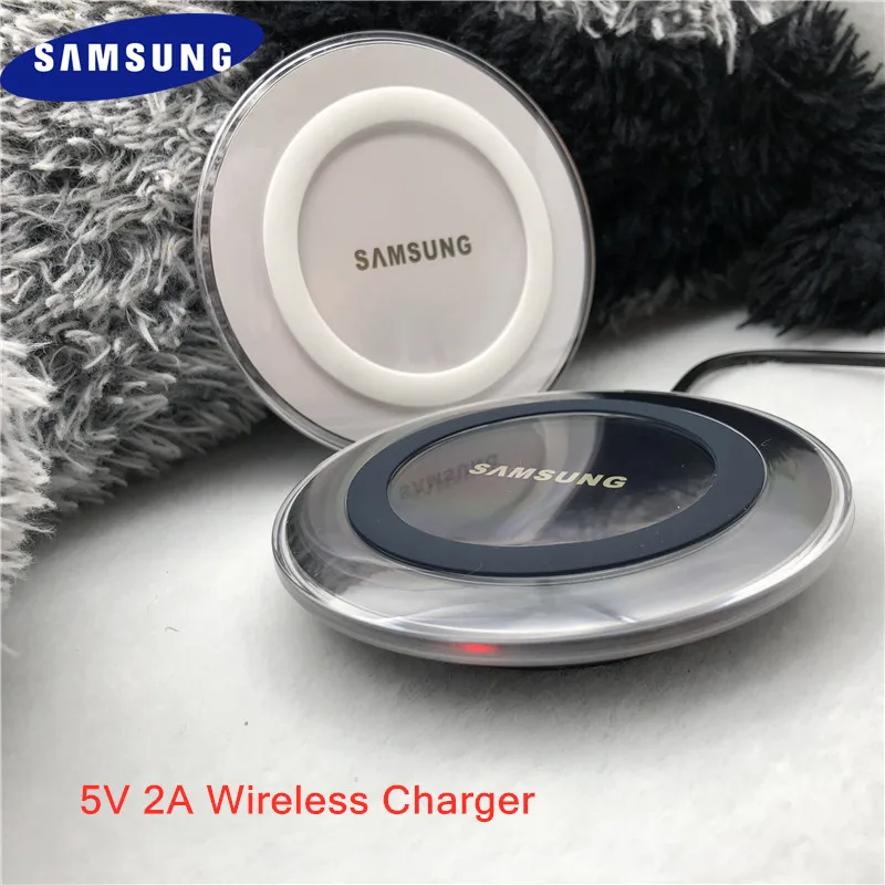 Беспроводное зарядное устройство для Samsung Galaxy S6 Qi адаптер 5 В/2 а iphone 11 8 pro X XS XR max S7
