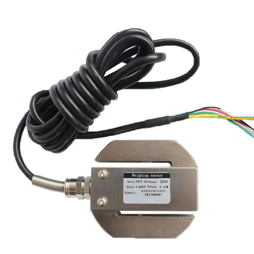 

DYLY-102 Round S Type Tension Pressure Miniature Load Cell 50KG Weighing Sensor CE0163C