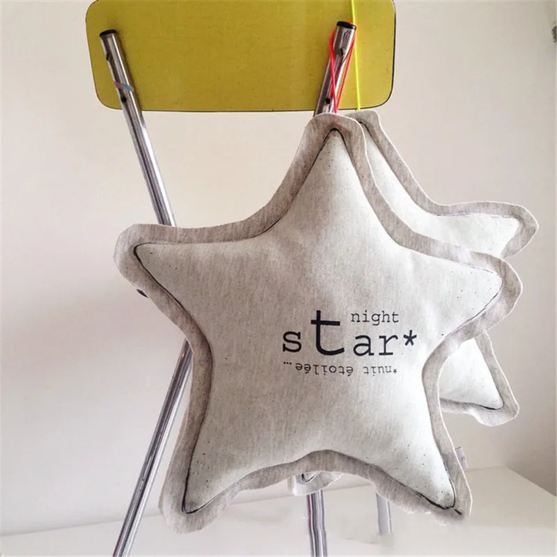 Звезда светящаяся кукольная подушка для ребенка удобная подарок плюшевые