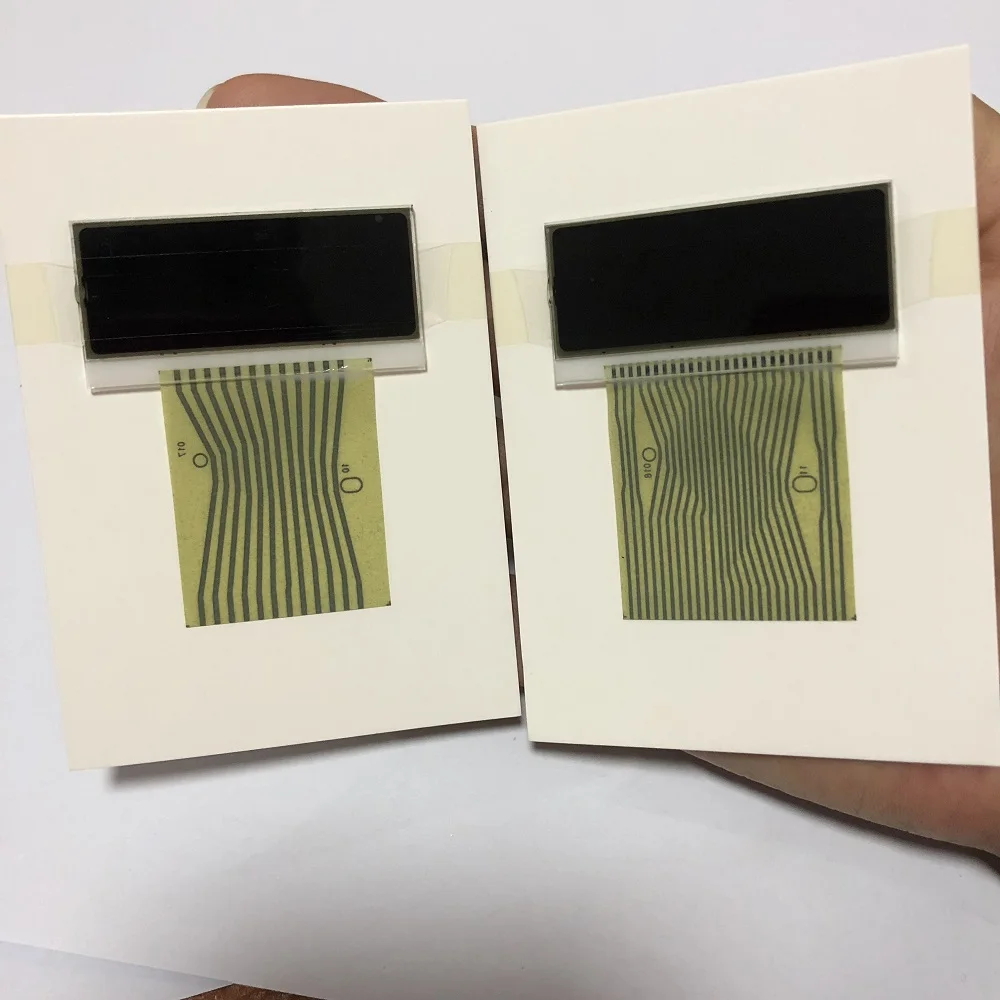 Приборная панель Cluster ЖК Ремонт левый (температура) + правый (время) для Mercedes Benz Pixel