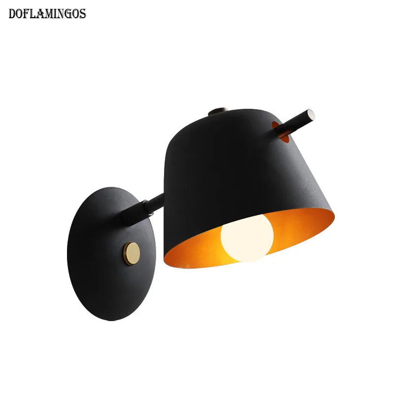 Новый настенный светильник s прикроватный современный для спальни скандинавский