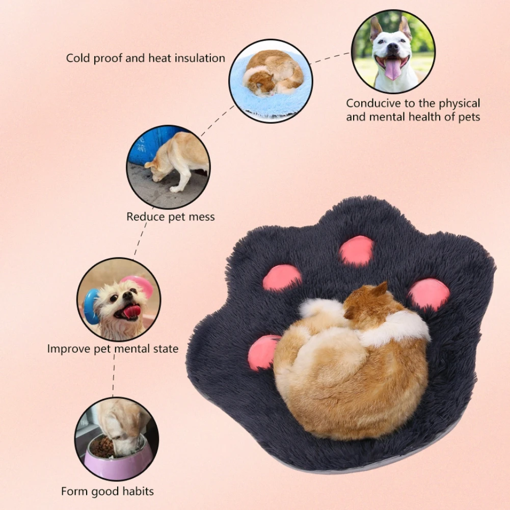 Зимний коврик для домашних животных теплая подкладка собак теплое одеяло кошек