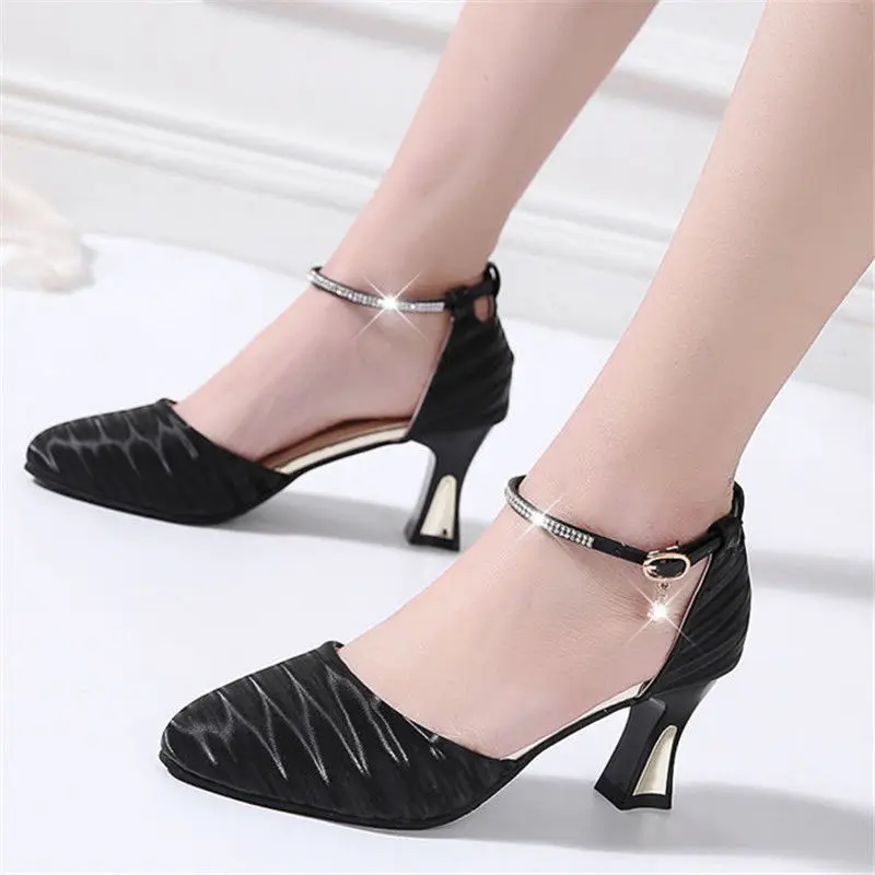 Cresfimix femmes hauts talons/женские модные блестящие туфли на высоком каблуке Сезон весна