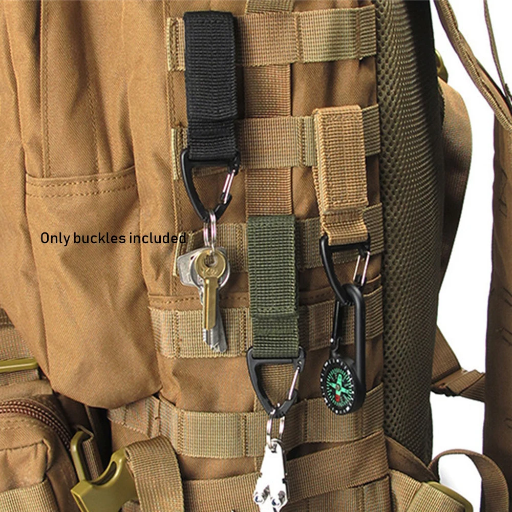 2 шт Пластиковый Карабин треугольный Весна оттяжек пряжки клип крюк брелок для