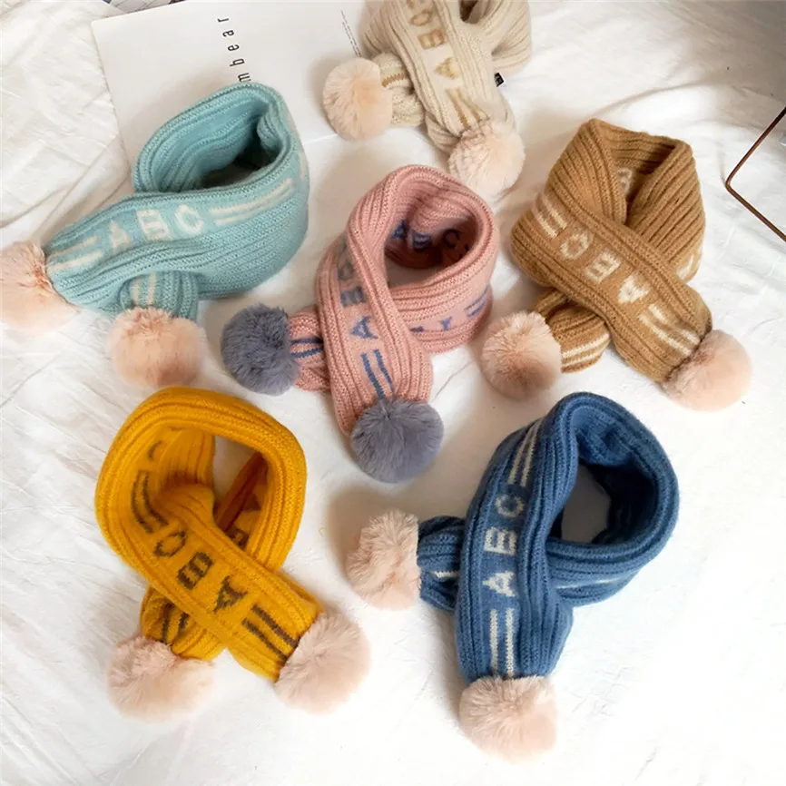 Женский хлопковый шейный платок на осень и зиму теплые мягкие вязаные шарфы для