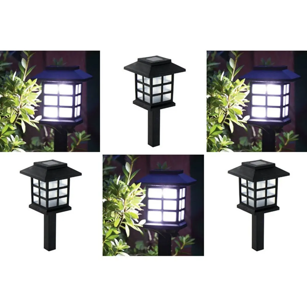 2 шт. Солнечный фонарь лужайки лампы Открытый Сад Точечный светильник дорожка
