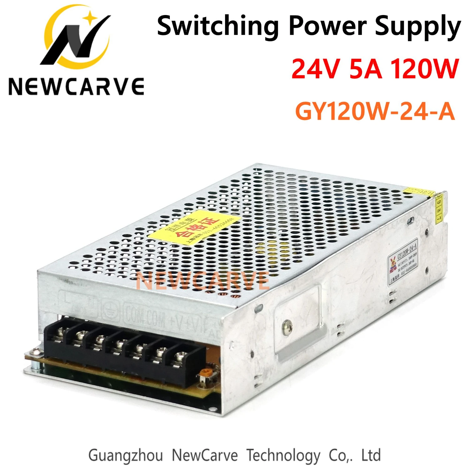 Источник питания для маршрутизатора с ЧПУ 24 В 120 Вт 5 А GUANYANG GY120W-24-A | Обустройство