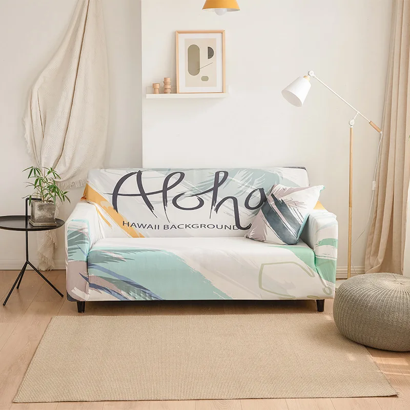 Растягивающийся чехол для дивана эластичные Чехлы все включено разной формы в l