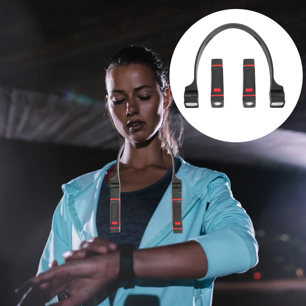 

1pc Multifunctional Neck Hung Light LED Book Reading Lamp Outdoor Work Light