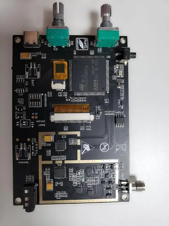 HIFI высокое качество звука 50K-200MHz Малахитовый SDR радио Malahit DSP HAM приемник |