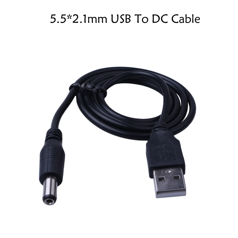 Кабель питания 5 5*2 1 мм с USB на DC 3 штекер постоянного тока В кабель цилиндрический