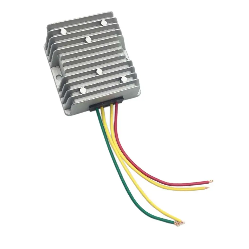 

Silver Car Adapter DC 8-40V To 12V 6A 72W Power Converter Regulator