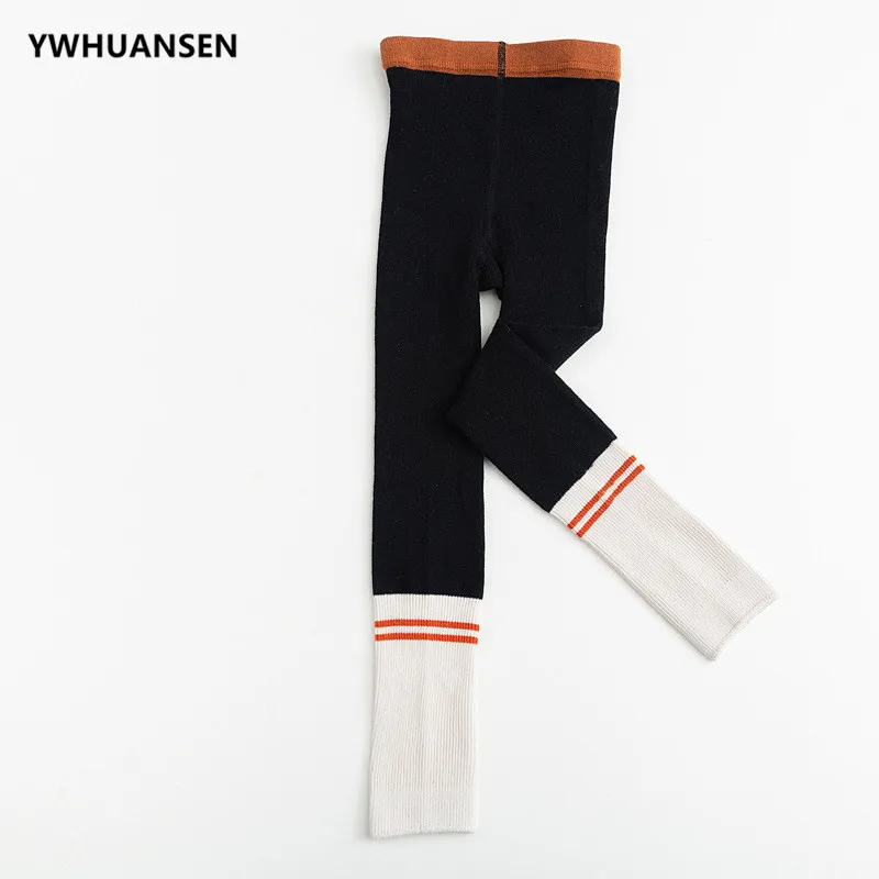 Новинка 2019 брендовые Детские леггинсы YWHUANSEN в Корейском стиле осенне зимние