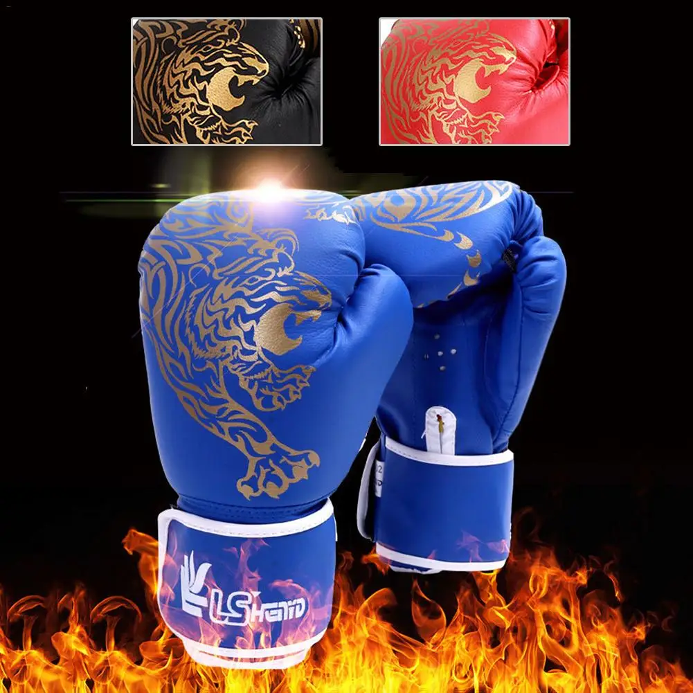 Боксерские перчатки для мужчин и женщин ПУ Каратэ Муай Тай Guantes De Boxeo Free Fight ММА