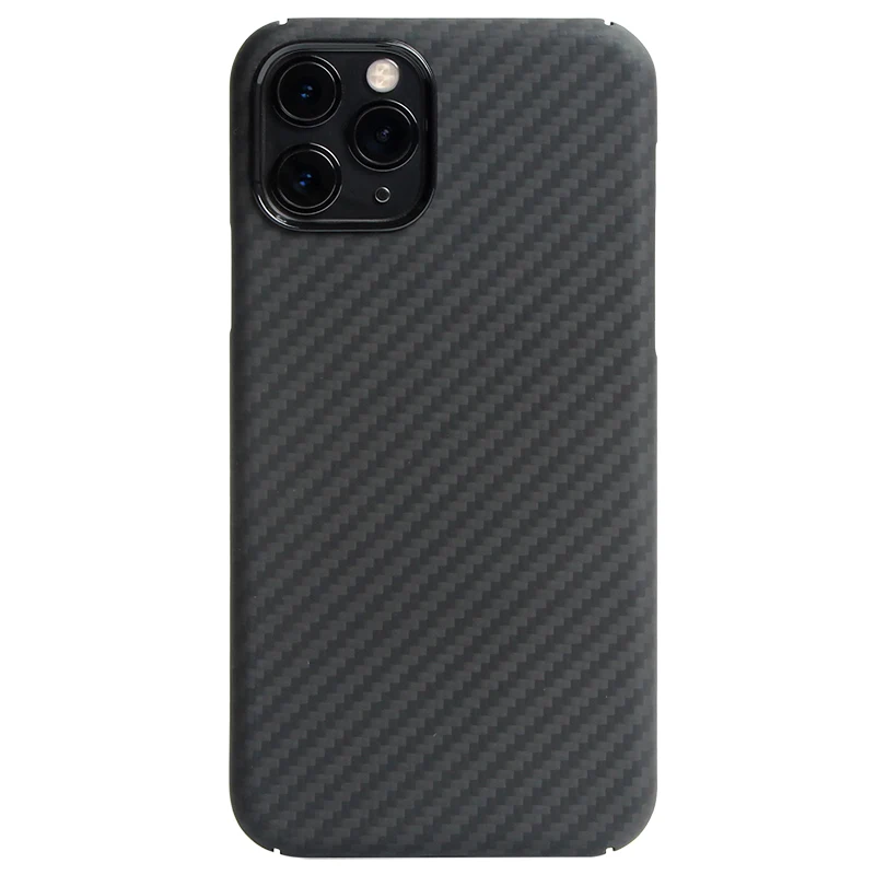 Kevlar real pure carbon fiber phone case for iphone 11 pro max Ultra-thin Anti-fall hard business cover case 11 X 7 8 plus shell