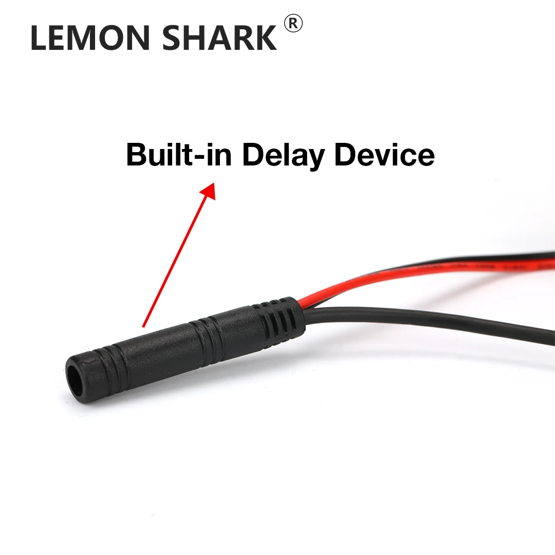 Автомобильная CVBS HD камера заднего вида с зеленой траекторией номерного знака для