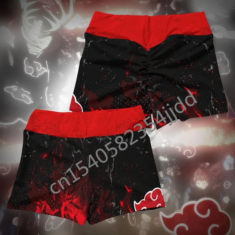 Костюм косплея аниме ниндзя Акацуки модное Спортивное нижнее белье с 3d принтом