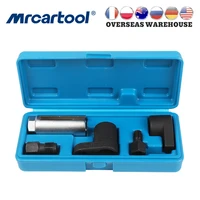 mr cartool 5pcs oxygen sensor wrench kit thread chaser tool fit for auto o2 socket removal install offset vacuum sensor socket