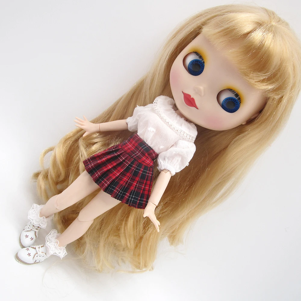Одежда для кукол Blyth 1 шт. модная футболка в полоску юбка свитер носки Azone OB23 OB24 1/6