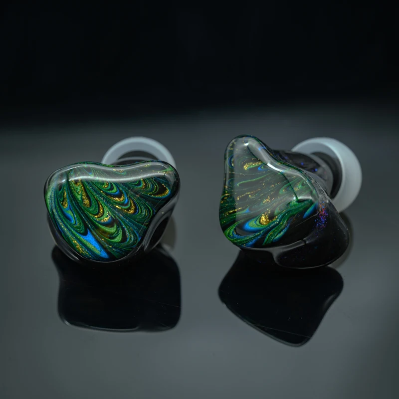 Наушники вкладыши Reecho с насекомыми 4BA Hi Fi наушники со съемным 2 контактным