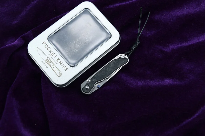 

Kevin John new sebenza 21 folding knife M390 blade TC4 Titanium handle outdoor camping hunting pocket fruit Knives EDC tools