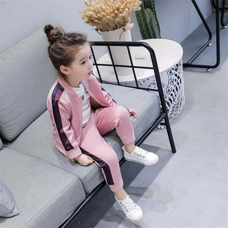 Детская одежда осенняя Новинка бейсбольная униформа для девочек рубашка на