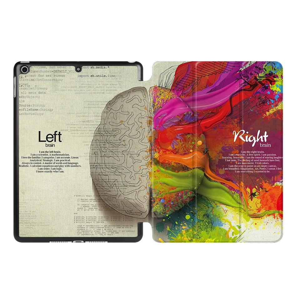 MTT чехол с граффити для Apple iPad 9,7 дюймов A1822 A1823 Magentic TriFold из искусственной кожи Smart Cover для iPad 9,7 ''A1893 чехол - Цвет: IP01