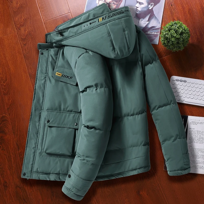 Winter jacket Hooded cotton-padded coat for men winter heating style'man warm waterproof  jacket fashion trend men's clothing