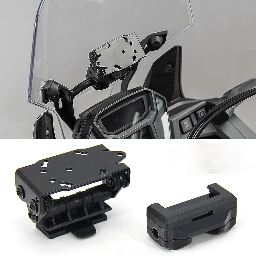 

12mm Rod Navigation Bracket For Honda BMW Benali Motorcycle GPS BracketMotorcycle Accessories