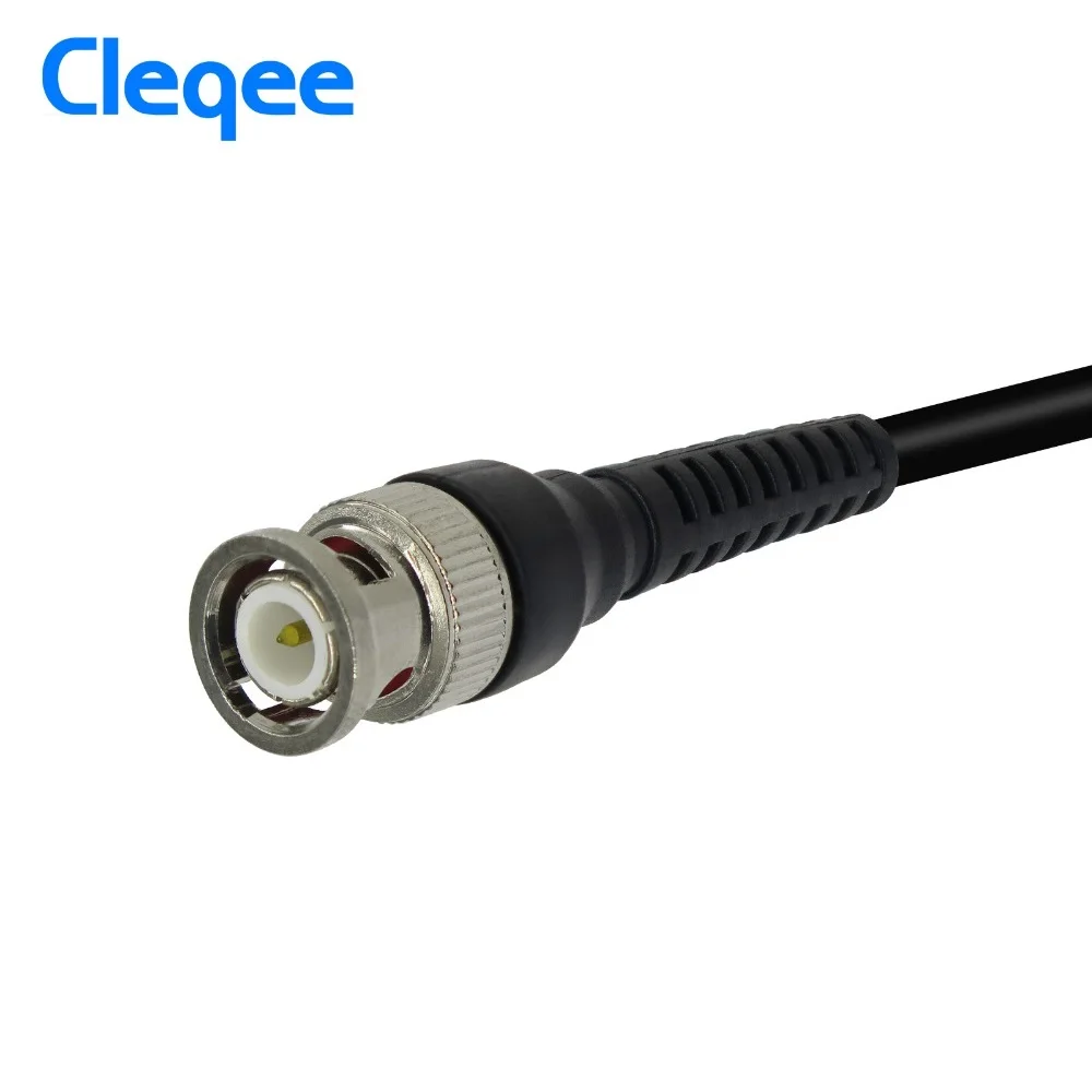 Штепсельная вилка типа банан Cleqee P1010 BNC на 4 мм безопасный Тестовый Кабель зонда 120