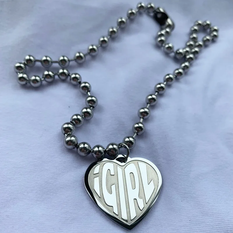 Массивное готическое колье из нержавеющей стали IGIRL чокер с металлическим