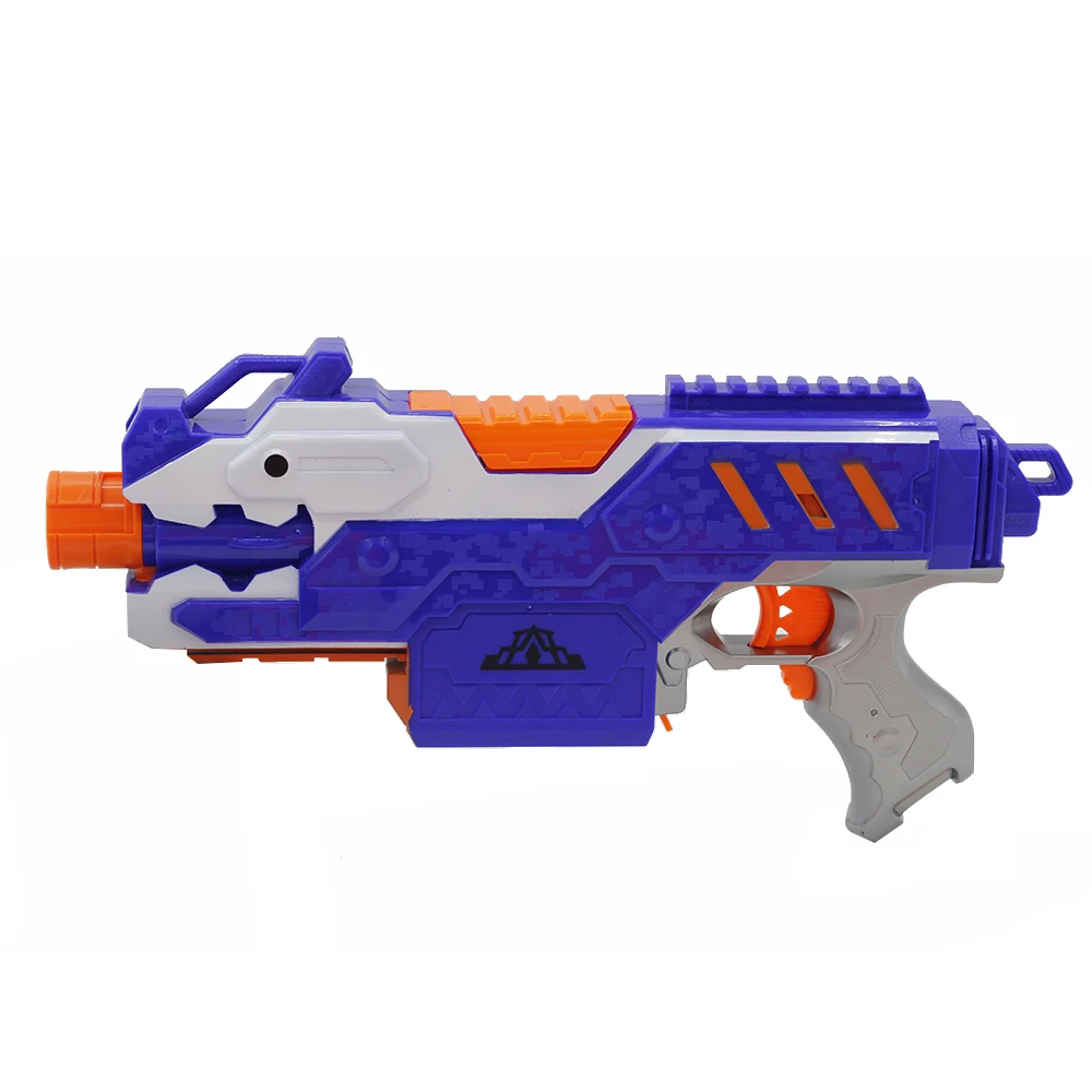Брендовая электронная пулемётная игрушка для мягкого пулевого пистолета Nerf Rival