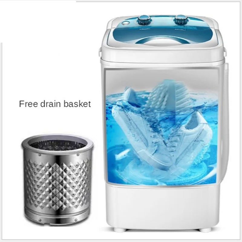 

4,5 кг Портативный обувь стиральная машина бытовой вакуумный упаковщик один трубчатая шайба и сушильная машина для обуви УФ Бактериостаз оч...