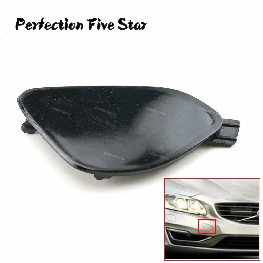 Передний бампер 39820294 буксировочный крючок крышка крышки случайный цвет для Volvo S60