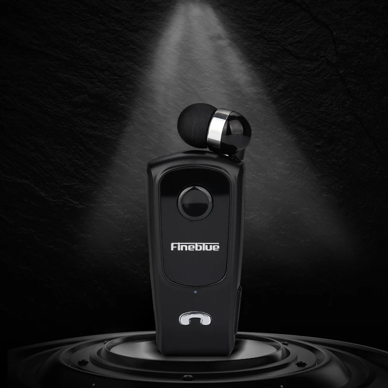 

Fineblue F920 Bluetooth Earphone Wireless Mini Sports Clip Headset Noise Canceling Reduction Ear Phones Hifi Mic Black F980 F990