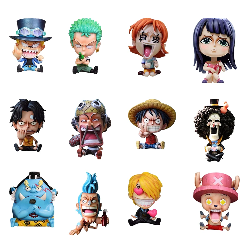Детство sabo Luffy Ace Chopper Sanji Roronoa Zoro GK Q сидящий Ver. Экшн-фигурка из ПВХ для обнимания