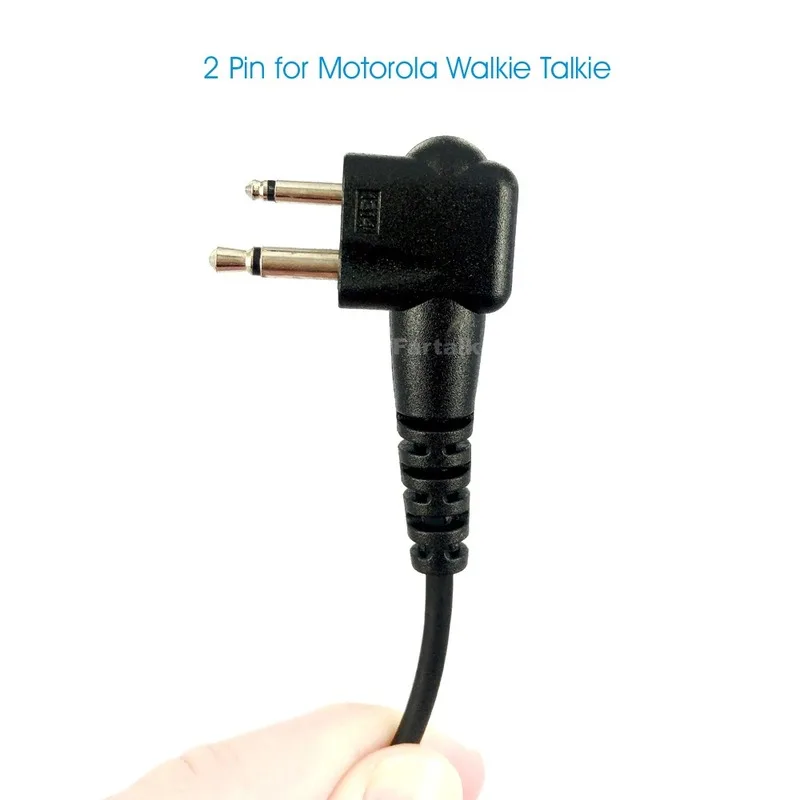 

Walkie Talkie 2 Pin Earpiece Headset Mic for Motorola EP450 CP180 CP040 GP88 GP88S GP300 GP2000 CP88 CP100 GP3688 Two Way Radio