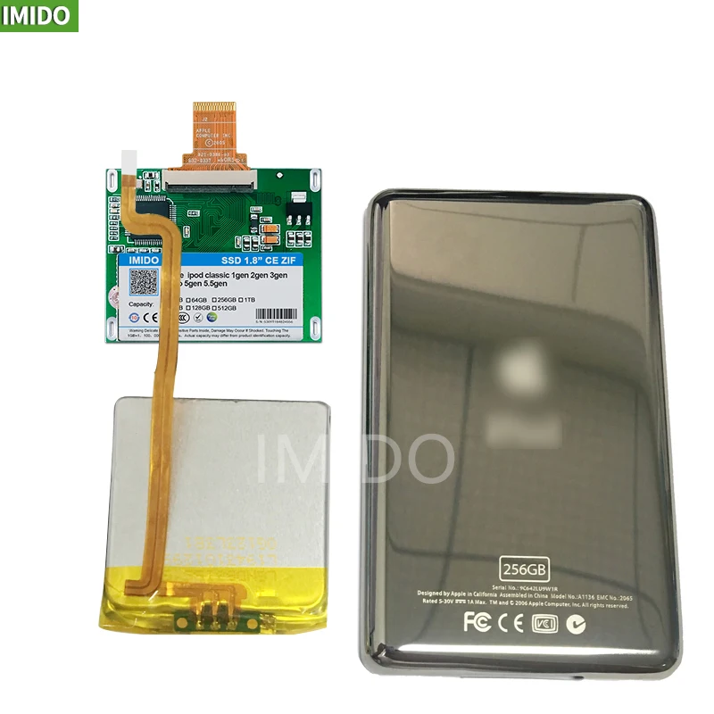 Новинка жесткий диск 256G для Ipod classic 7 го поколения 160 Гб видео 5 замена MK3008GAH MK8010GAH