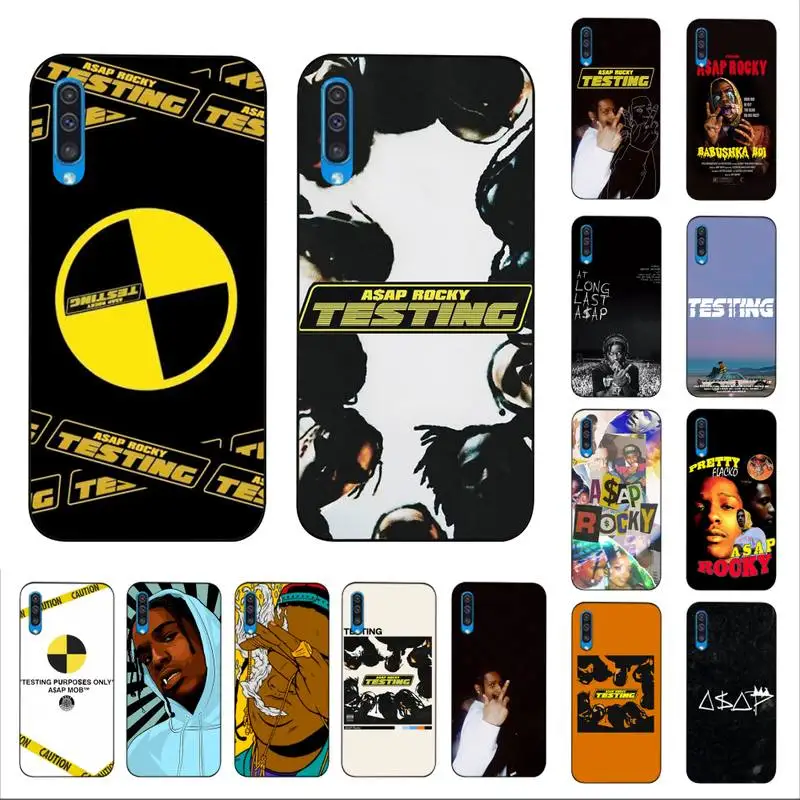 

MaiYaCa ASAP Mob Asap Rocky Rapper TESTING Phone Case for Samsung A51 01 50 71 21S 70 10 31 40 30 20E 11 A7 2018