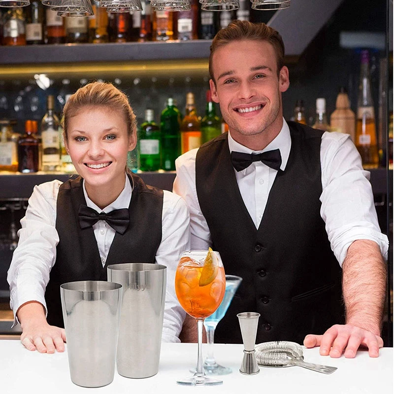 Набор коктейльных шейкеров: Профессиональный Бостонский шейкер коктейльное