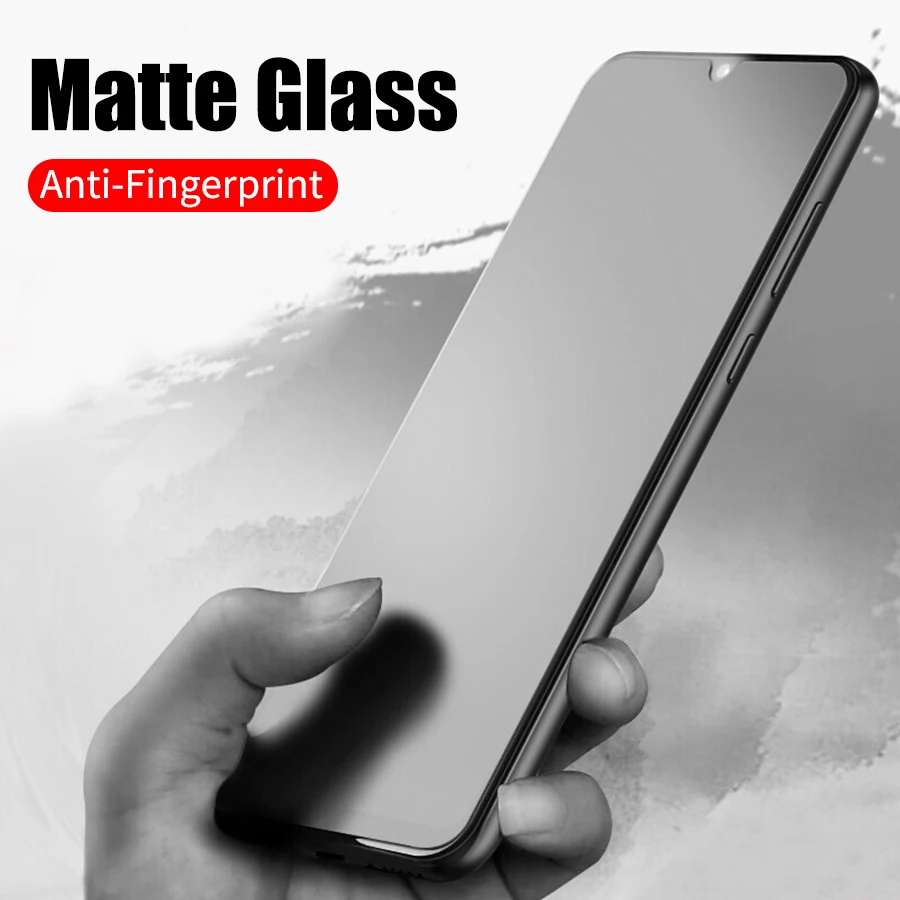 

Frosted Matte Tempered Glass For Xiaomi Mi Redmi Note 10 9 9s 8 7 9T 10T Pro 9A 9C Poco F1 F3 M3 F2 X3 NFC Screen Protector Film