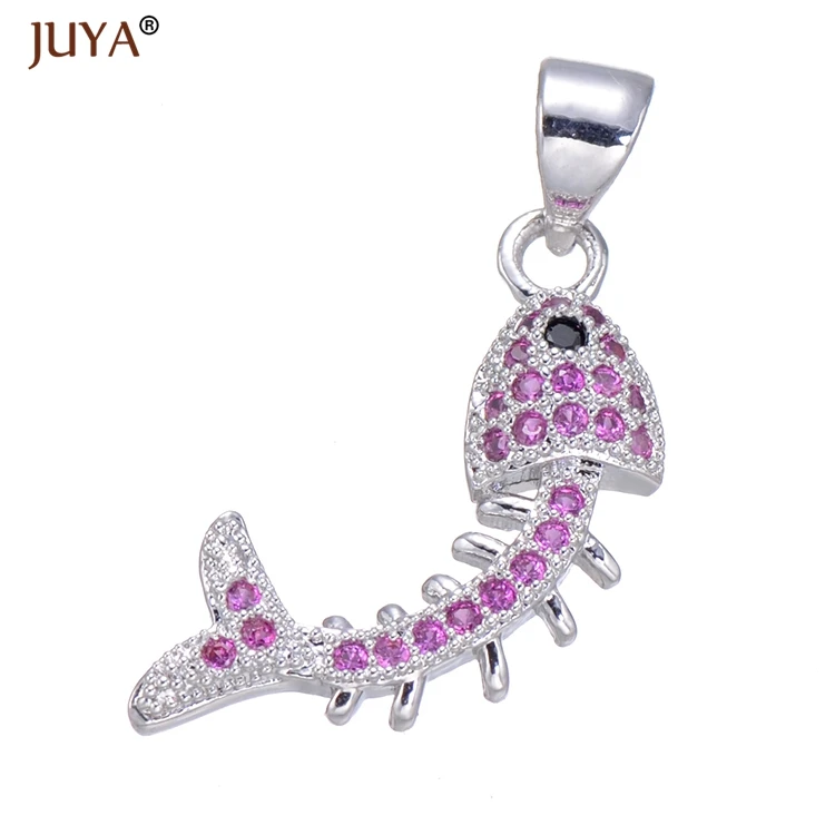silver Juya 8 стилей модный Слон/замок и ключ/детская ножка/лук/Кот/клубника/доллар-кошелек/Подвески в виде рыбьей кости для изготовления ювелирных изделий - Окраска металла: silver