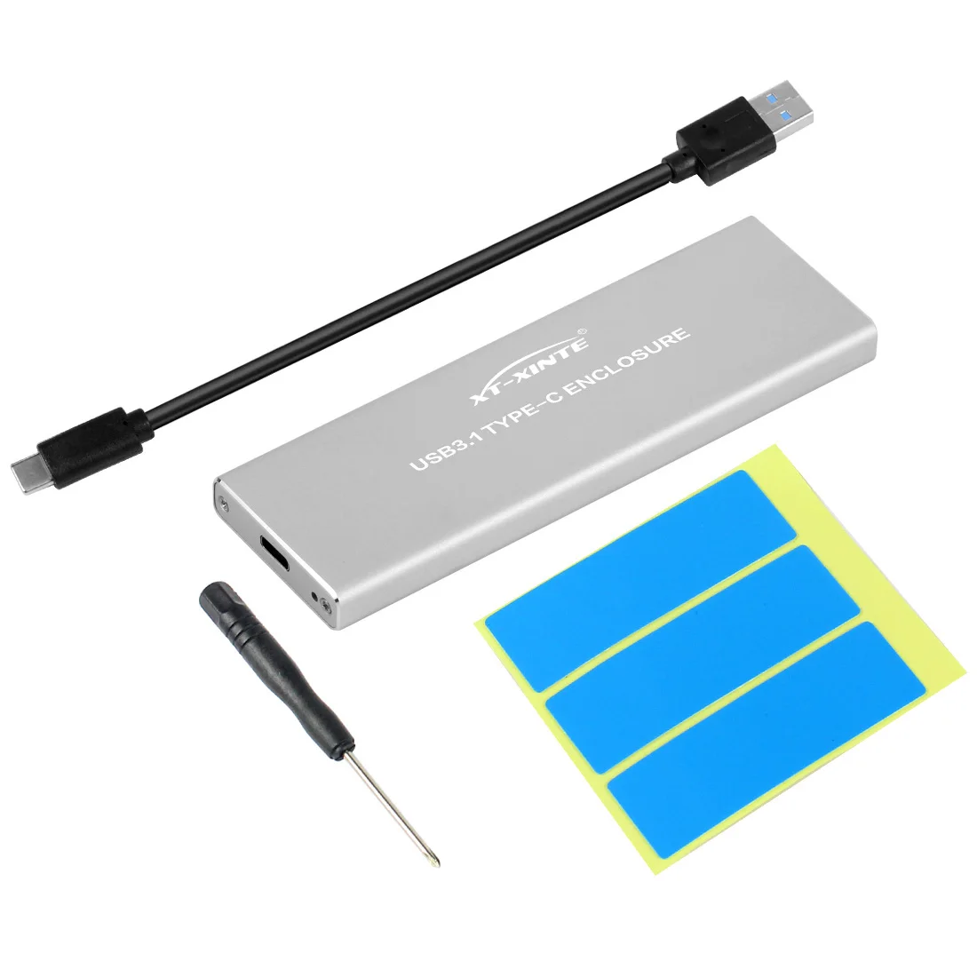 Чехол M2 SSD для NVME корпус M.2 на USB Type C 3 1 адаптер PCIE M Key Твердотельный накопитель диск