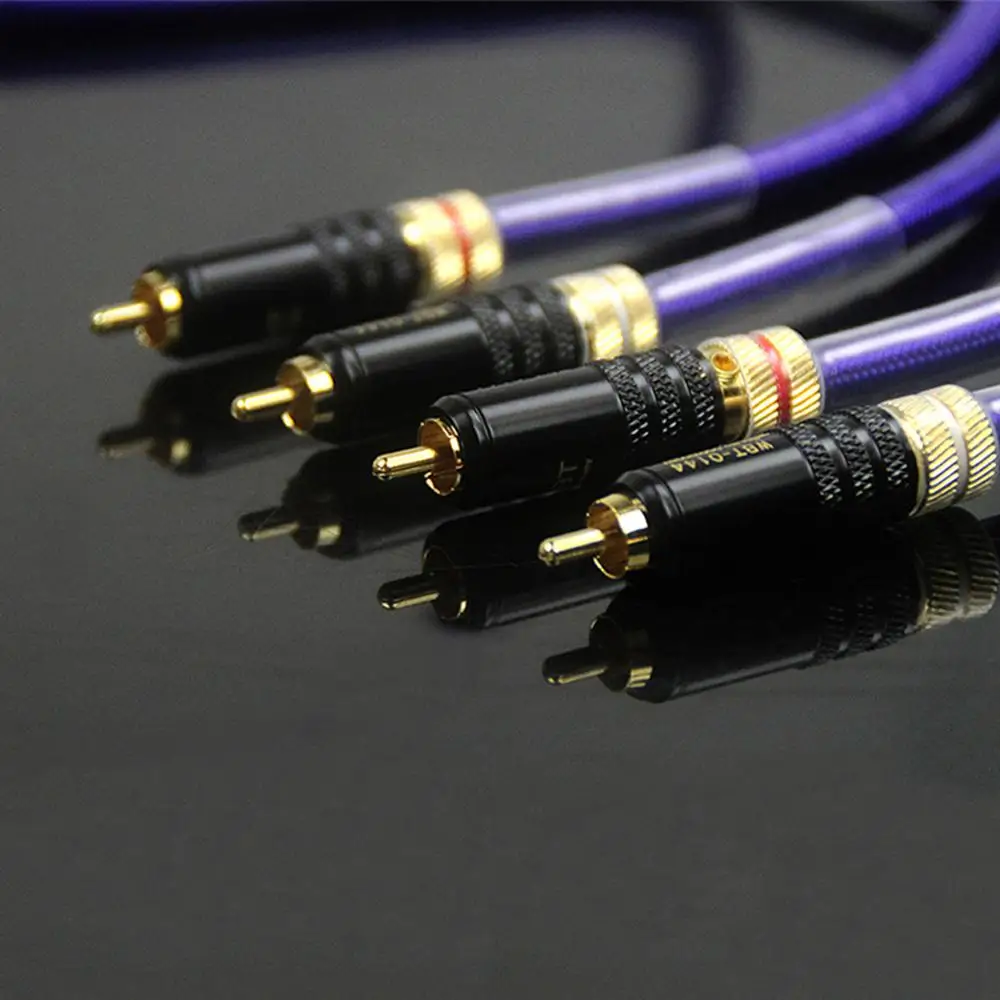 Соединительный кабель 2RCA в серебристый|Кабели VGA| |