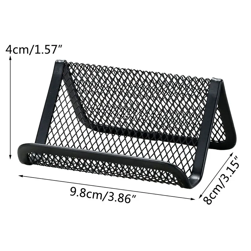 Портативная настольная полка мобильный телефон держатель для визиток подставка
