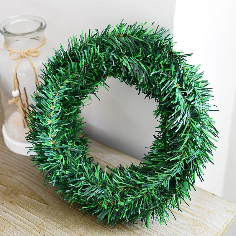 5.5M Artificial Christmas Garland Wreath Xmas Home Party Decoration Pine Tree Rattan Hanging Ornament for Kids | Дом и сад