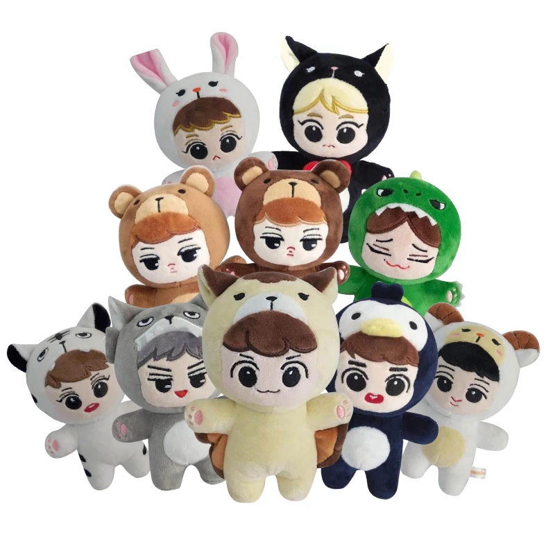 Корейская мультяшная плюшевая кукла мягкие хлопковые игрушки куклы ручной